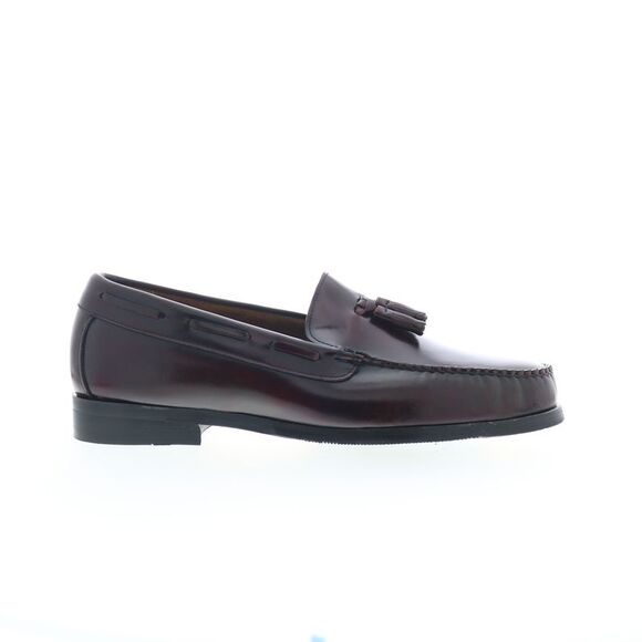 Hitchcock Mens Tassel Loafer Burgundy Shoes (NWT)